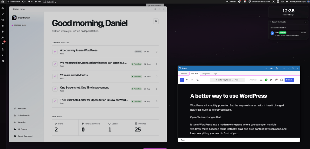 You are currently viewing OpenStation Blog: A better way to use WordPress